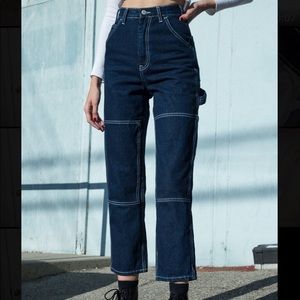 Ariana Dark Wash Painter Pants